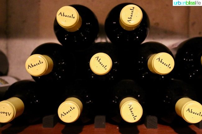 Wine tasting at Abacela Winery in Roseburg, Oregon wine country, on UrbanBlissLife.com