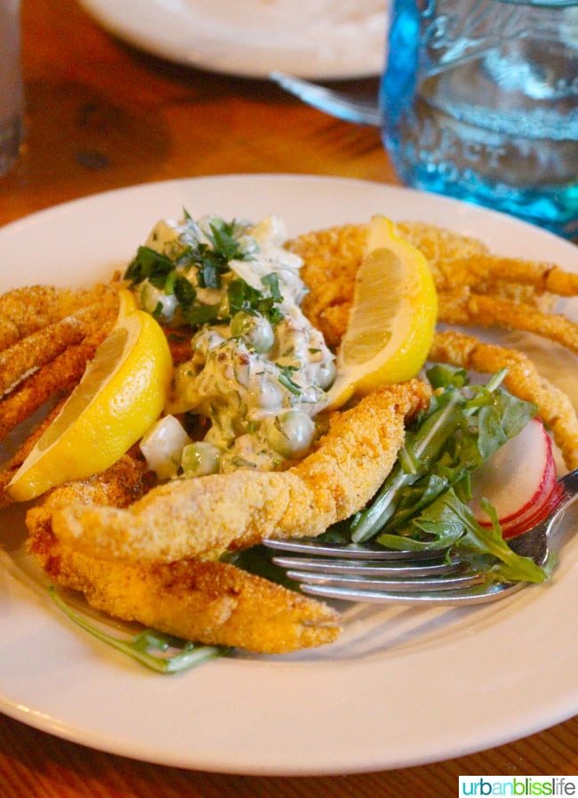 Acadia cajun restaurant Portland, Oregon crab