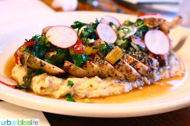 Acadia cajun restaurant Portland, Oregon pork