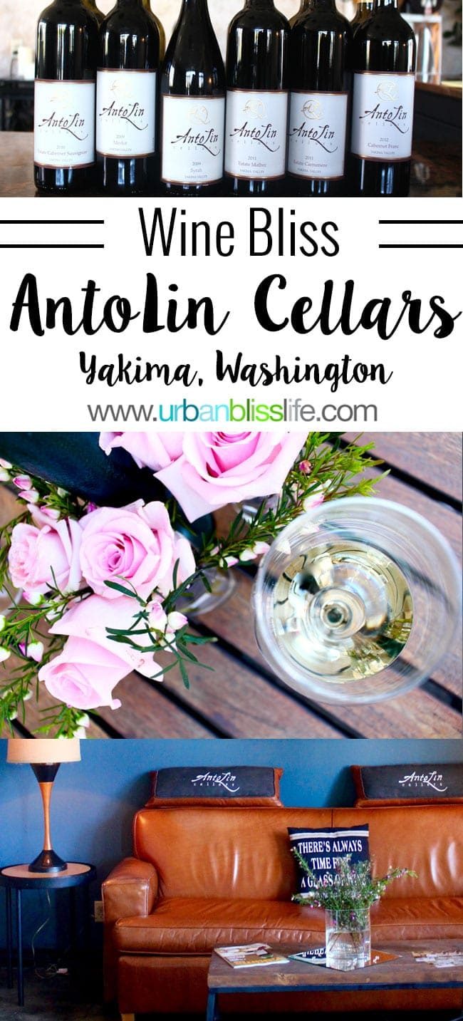 Antolin Cellars in Yakima, Washington - Wine Feature on UrbanBlissLife.com