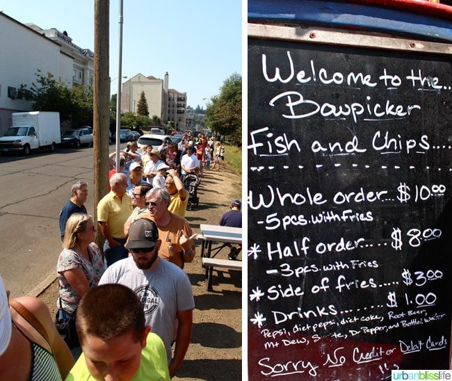Bowpicker Fish & Chips // Family Travel to Astoria, Oregon