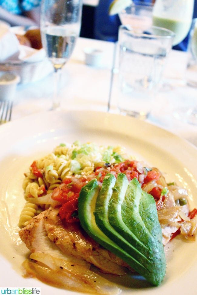 Avocado Chicken and Mac and Cheese Dinner