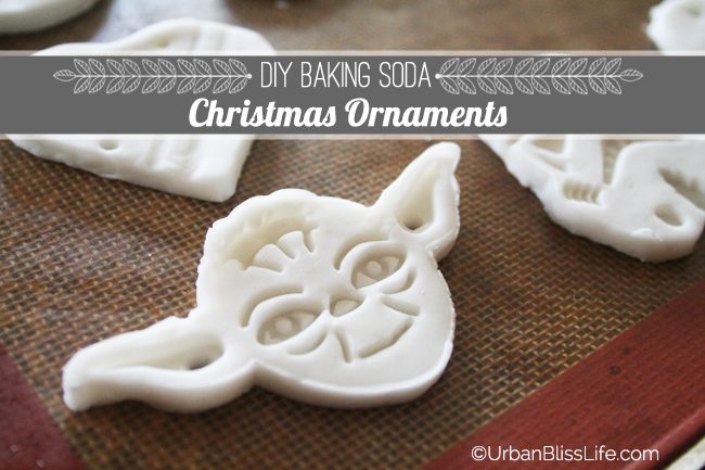 Baking Soda Christmas Ornaments 01
