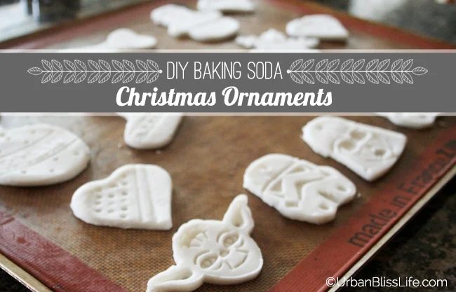 DIY Christmas Baking Soda Ornaments