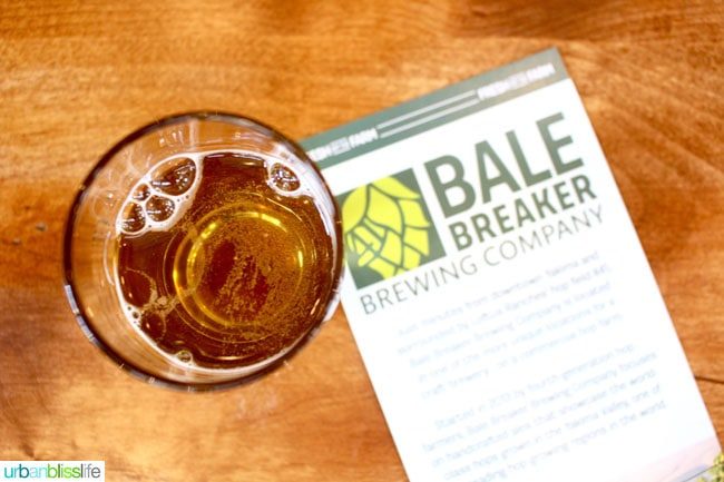 Bale Breaker Brewery is a Yakima, Washington brewery founded by a family of longtime hop farmers, offering tasty beer. Details on UrbanBlissLife.com