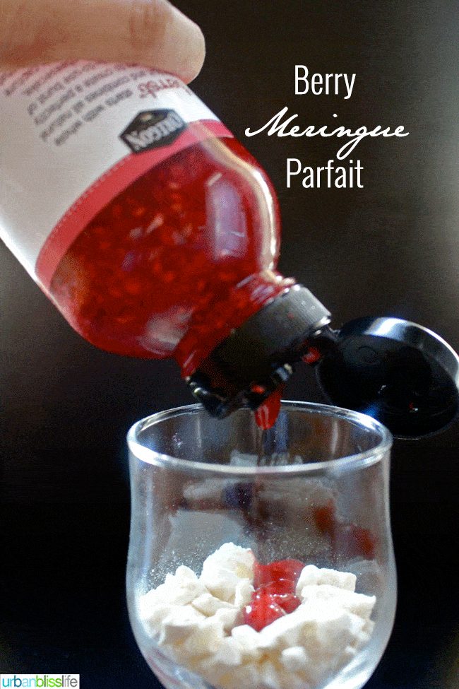 Berry Meringue Parfait