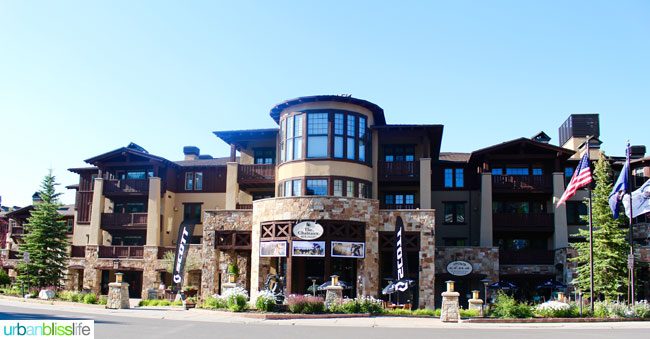 Where to stay in park city utah: The Chateaux