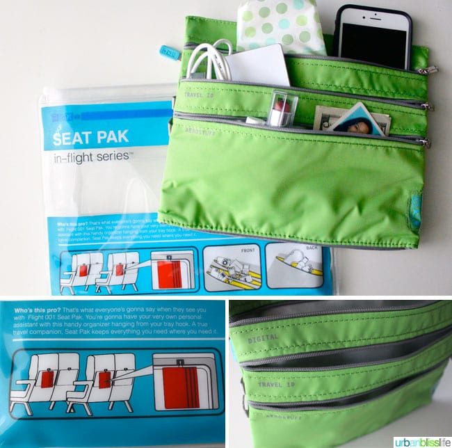 extended stay travel essential: seat pak