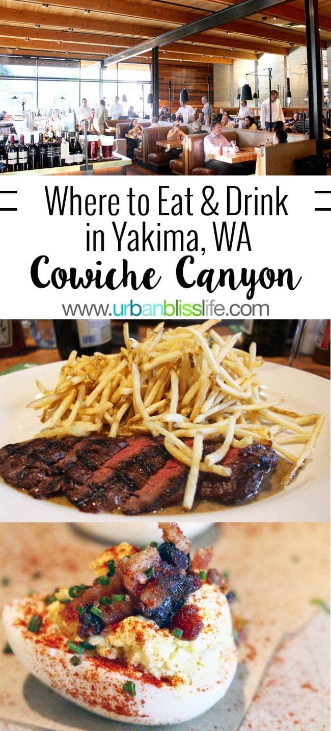 Where to eat in Yakima, Washington: Cowiche Canyon Restaurant review on UrbanBlissLife.com