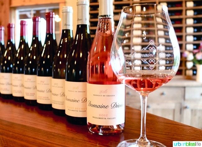 Domaine Divio Oregon winery in Oregon's Willamete Valley wine country on UrbanBlissLife.com