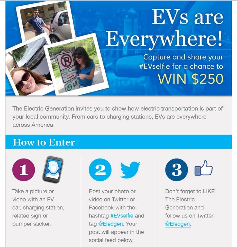 #EVSelfie The Electric Generation Campaign 2014