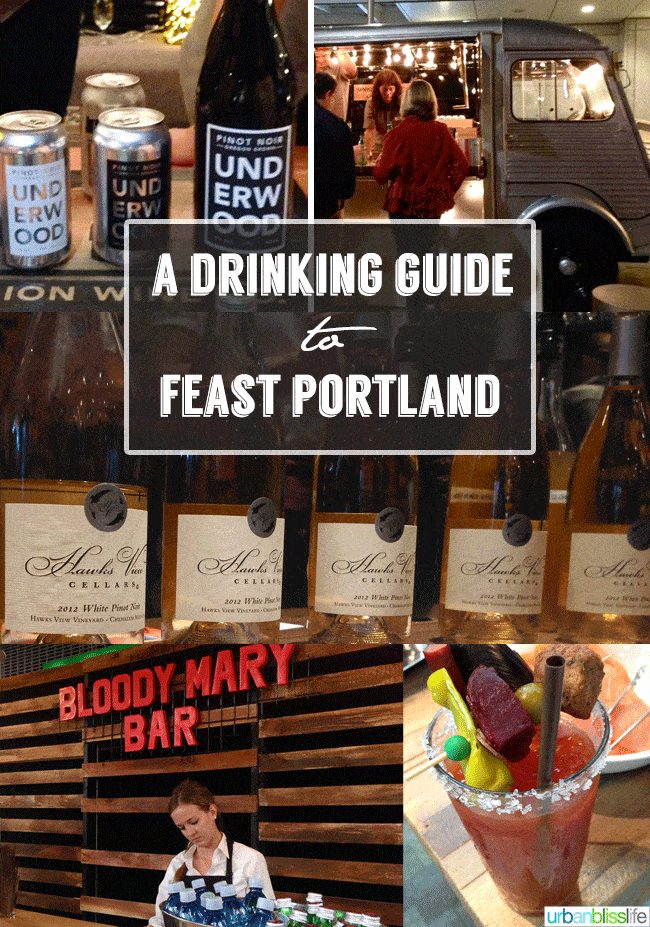 A Drinking Guide to Feast Portland 2014 for the table