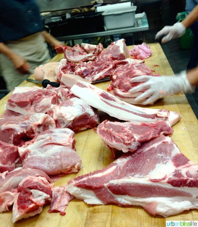 Camas Davis Butchery class at Feast PDX 2013