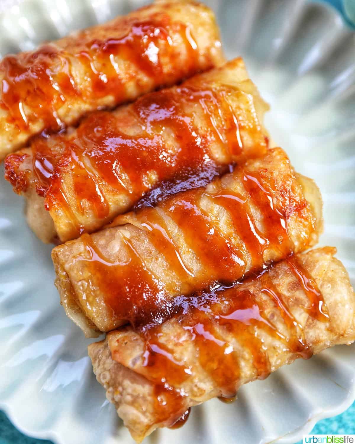 Filipino turon banana lumpia