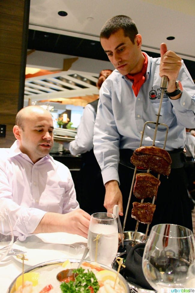 Fogo de Chao Portland Oregon restaurant service