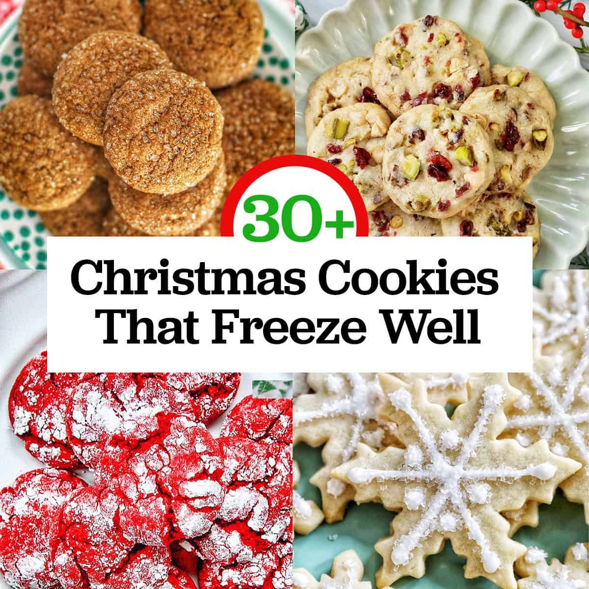 35+ Christmas Cookies That Freeze Well for a weeknight