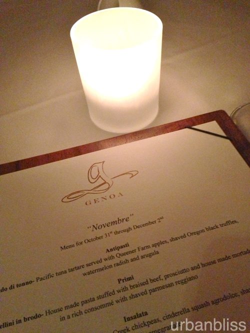Genoa restaurant PDX ©UrbanBlissLife