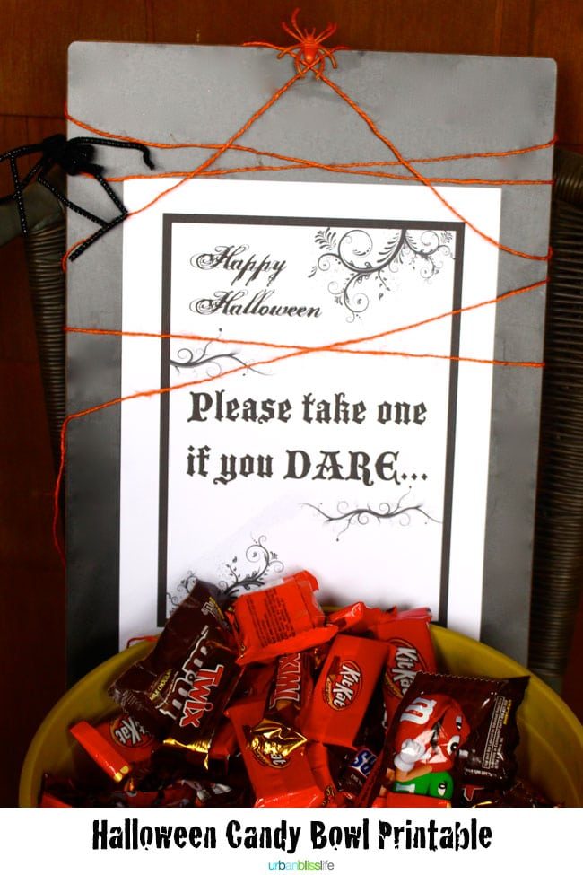 Free Halloween printable