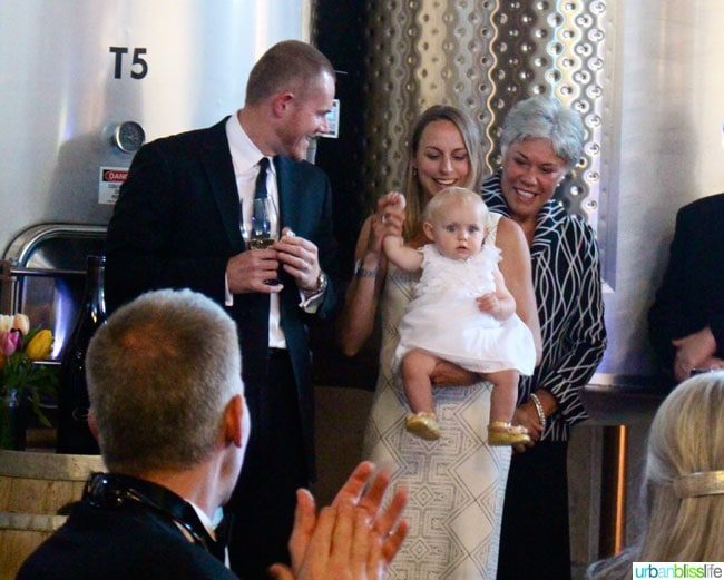 Hawks View Cellars La Baleine Release Kemp Family