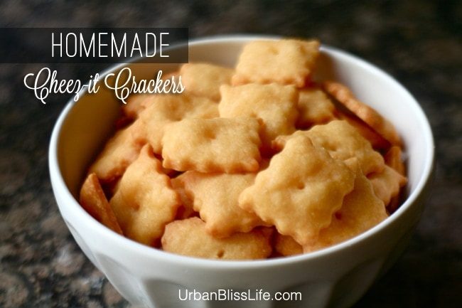 Homemade Cheez-it Crackers Recipe