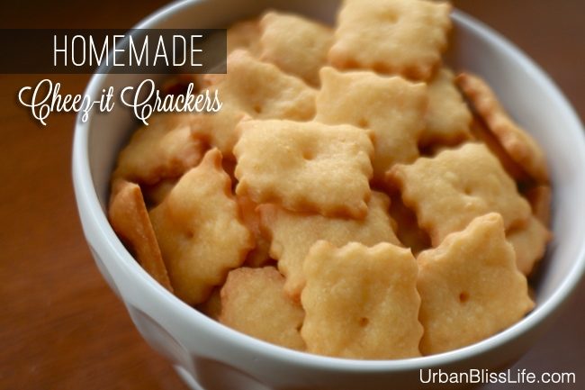 Homemade Cheez-it Crackers Recipe