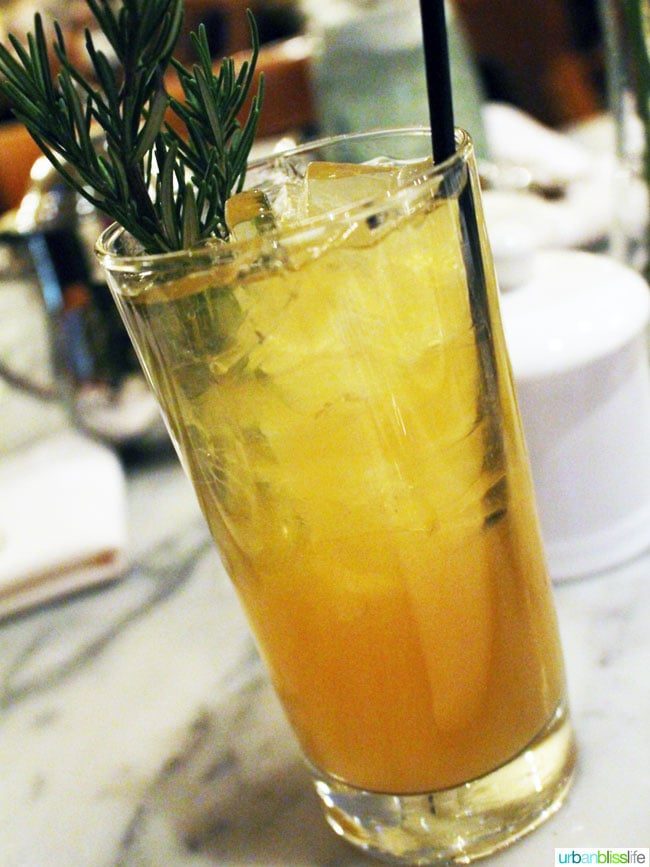 Hotel deLuxe cocktail