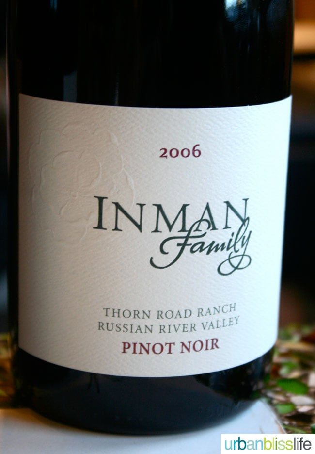 Inman Family Wines, Sonoma, California