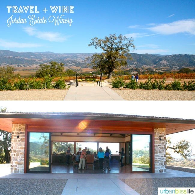 Jordan Estate Winery. Travel to Sonoma Wine Country.