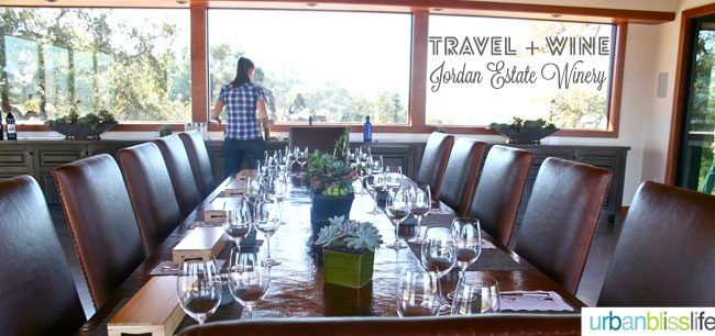 Jordan Estate Winery. Travel to Sonoma Wine Country.