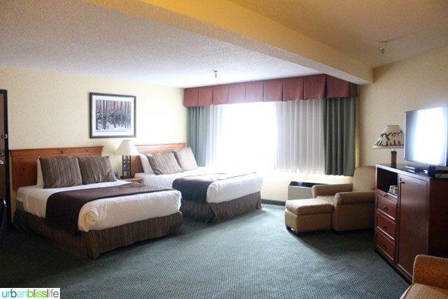 guest room at red lion hotel in Kalispell Montana