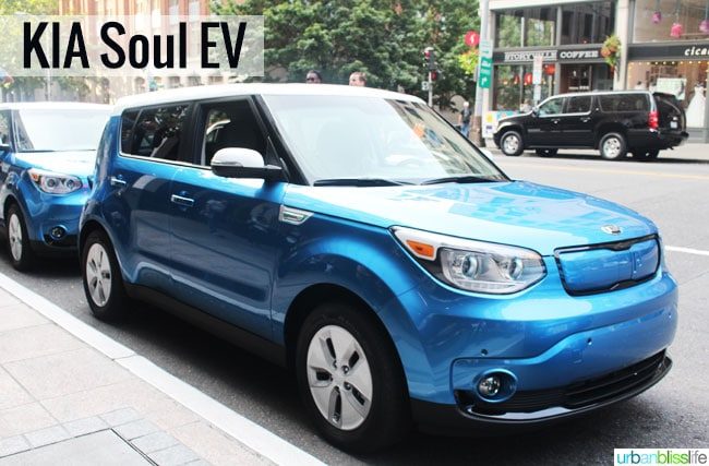 Kia Soul EV car review on UrbanBlissLife.com