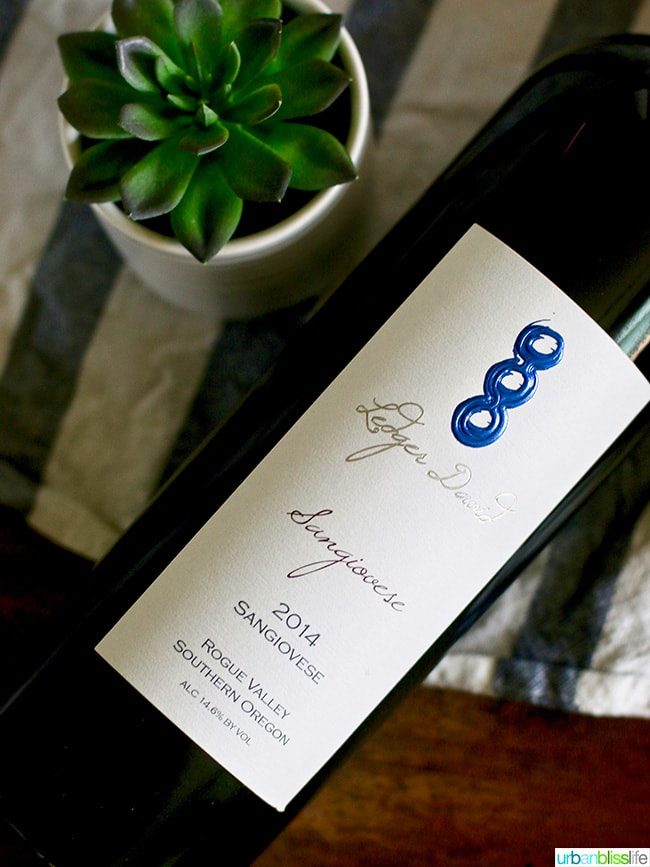 Ledger David Sangiovese wine
