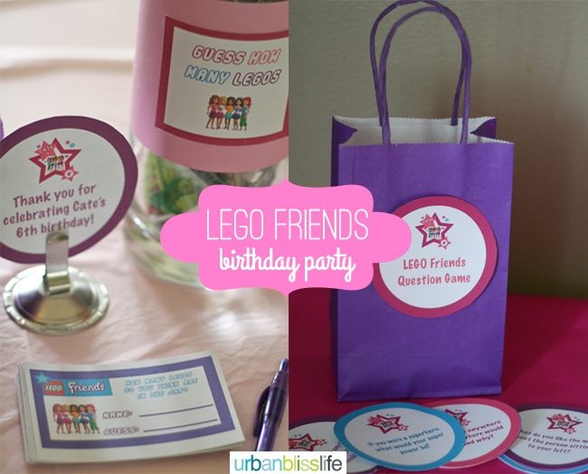 LEGO Friends Birthday Party