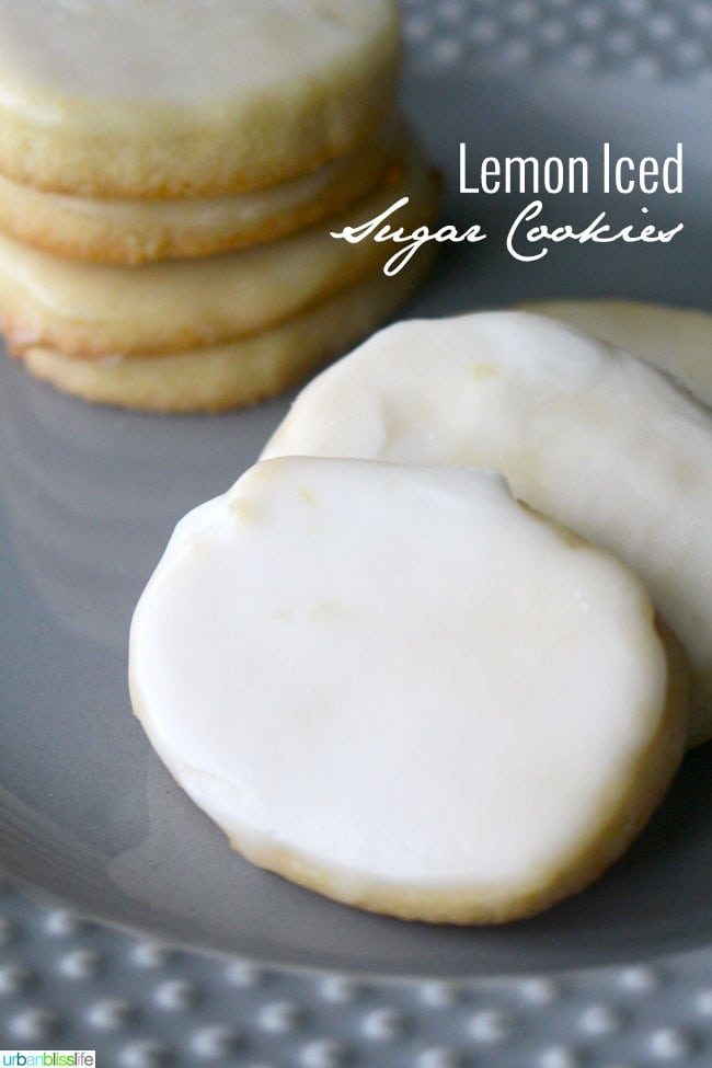 Lemon Iced Sugar Cookies by Felnu