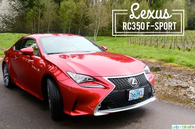 Lexus RC350 F-Sport car review