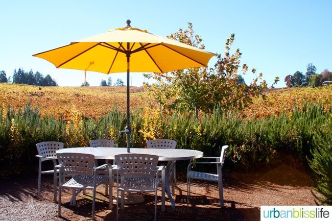 LynMar Estate outdoor seating