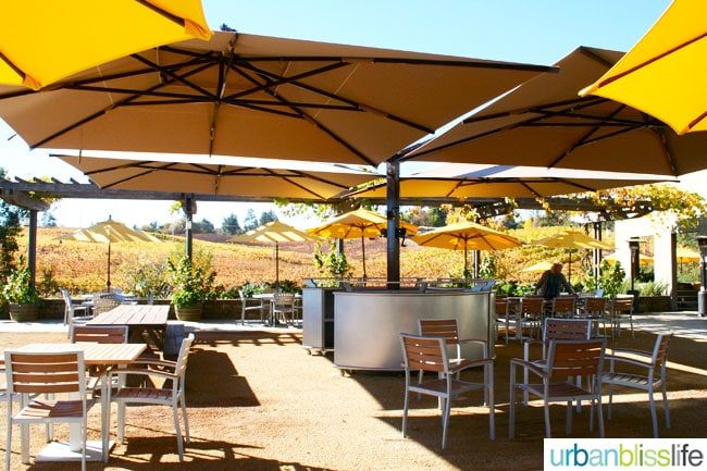 LynMar Estate outdoor seating