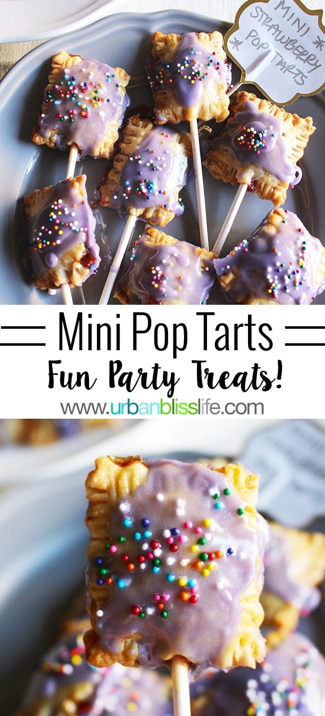 Mini Pop Tarts on UrbanBlissLife.com