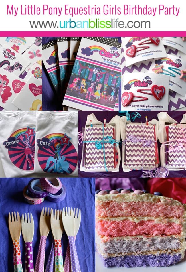 The Little Pony Equestria Girls Birthday Party ideas inspiration