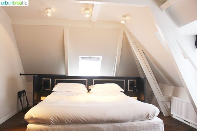 Where to Stay in Amsterdam. Morgan and Mees guest room