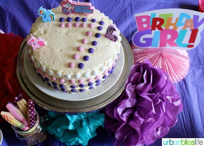 The Little Pony Ombre Cake