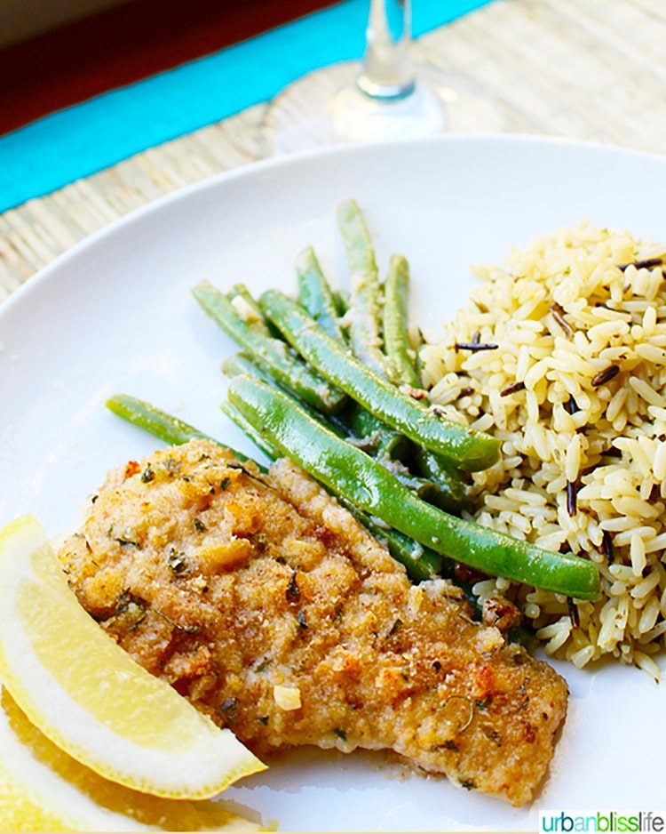 Pan-Fried Cod with Lemon & White Wine
