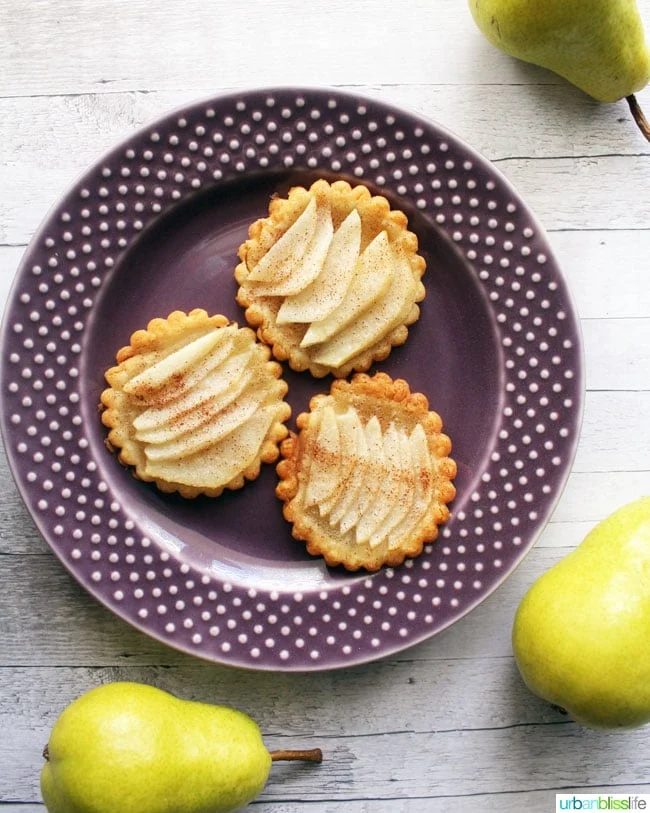pear-tartlets