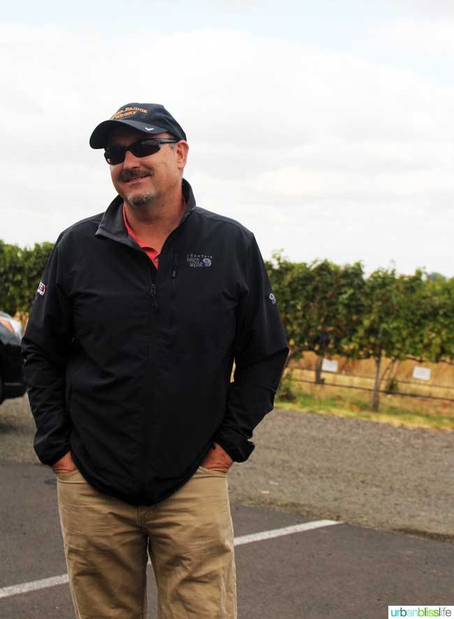 Pepper Bridge winemaker Jean-Francois Pellet