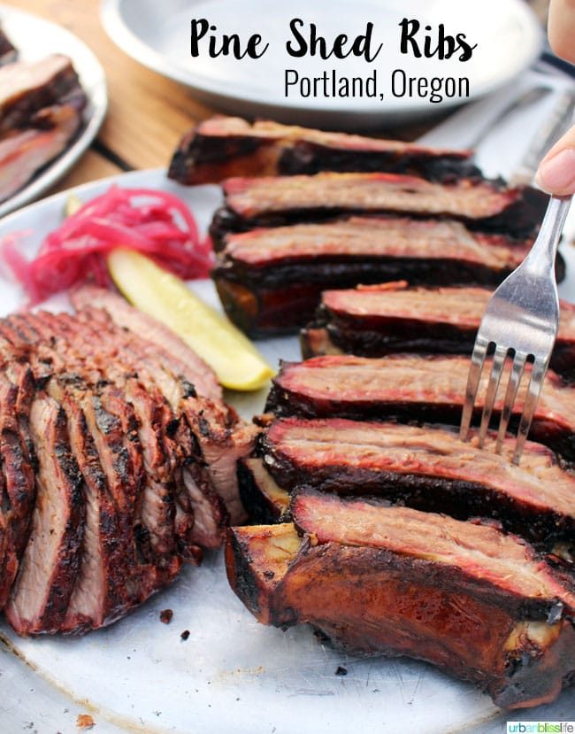 Pine Shed Ribs restaurant in Portland, Oregon on UrbanBlissLife.com