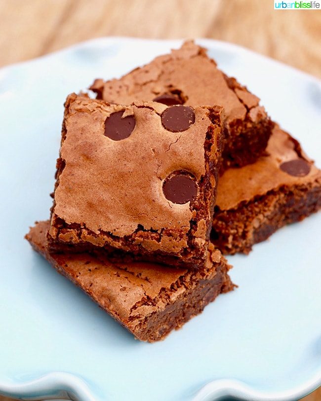 Pinot Noir Chocolate Chip Brownies worth repeating