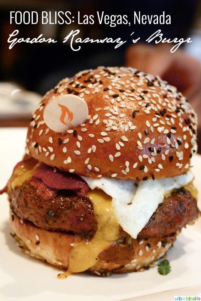 Las Vegas: Gordon Ramsay's Burgr, on UrbanBlissLife.com