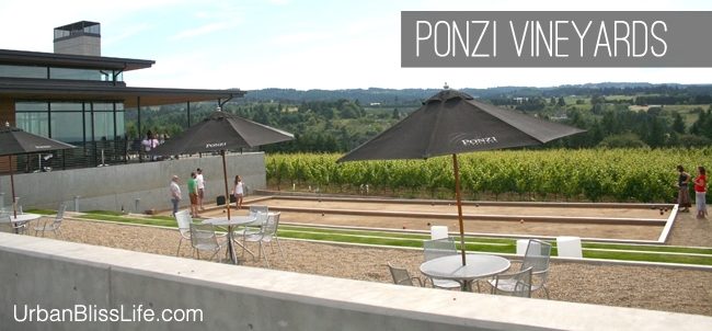 Ponzi Winery Tasting Room Sherwood, Oregon