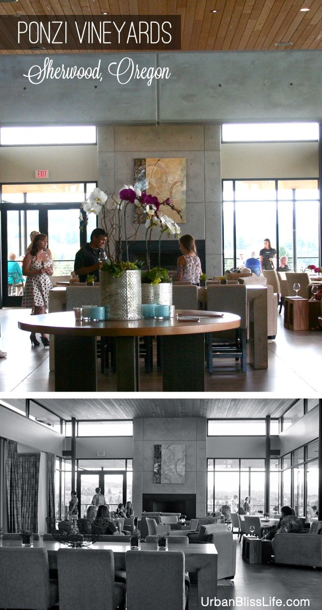 Ponzi Vineyards Winery in Sherwood, Oregon