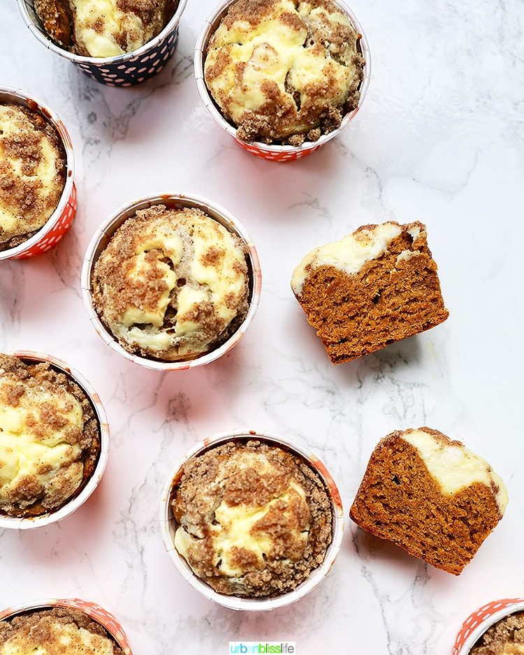 Pumpkin Cream Cheese Muffins for a weeknight